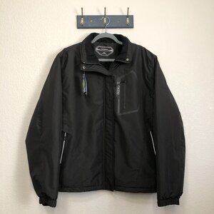 Suokeni NWT Black Ski Fleece Lined Jacket Women's 2XL Winter Warm Outdoor Snow